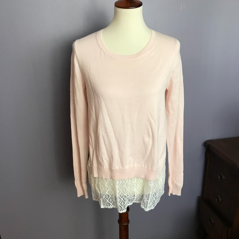 French Connection Lace Sweater